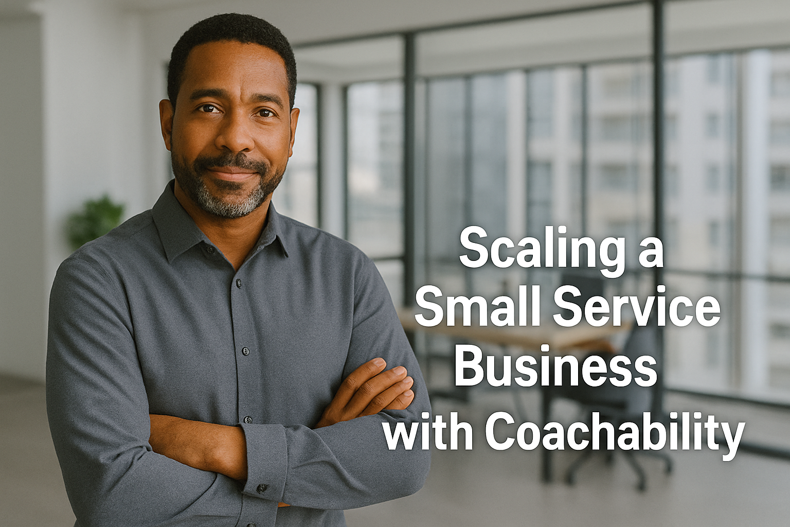 How to Scale a Small Service Business by Becoming a More Coachable Leader